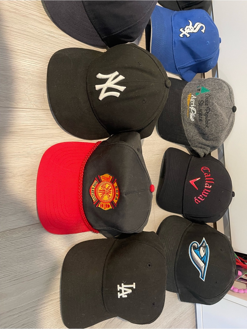 Assorted Baseball Caps Pack - Multiple Colors - Picture 4 of 5